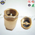 brass vertical check valve with plastic core